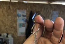 Portachiavi di Parliamo Generico home made